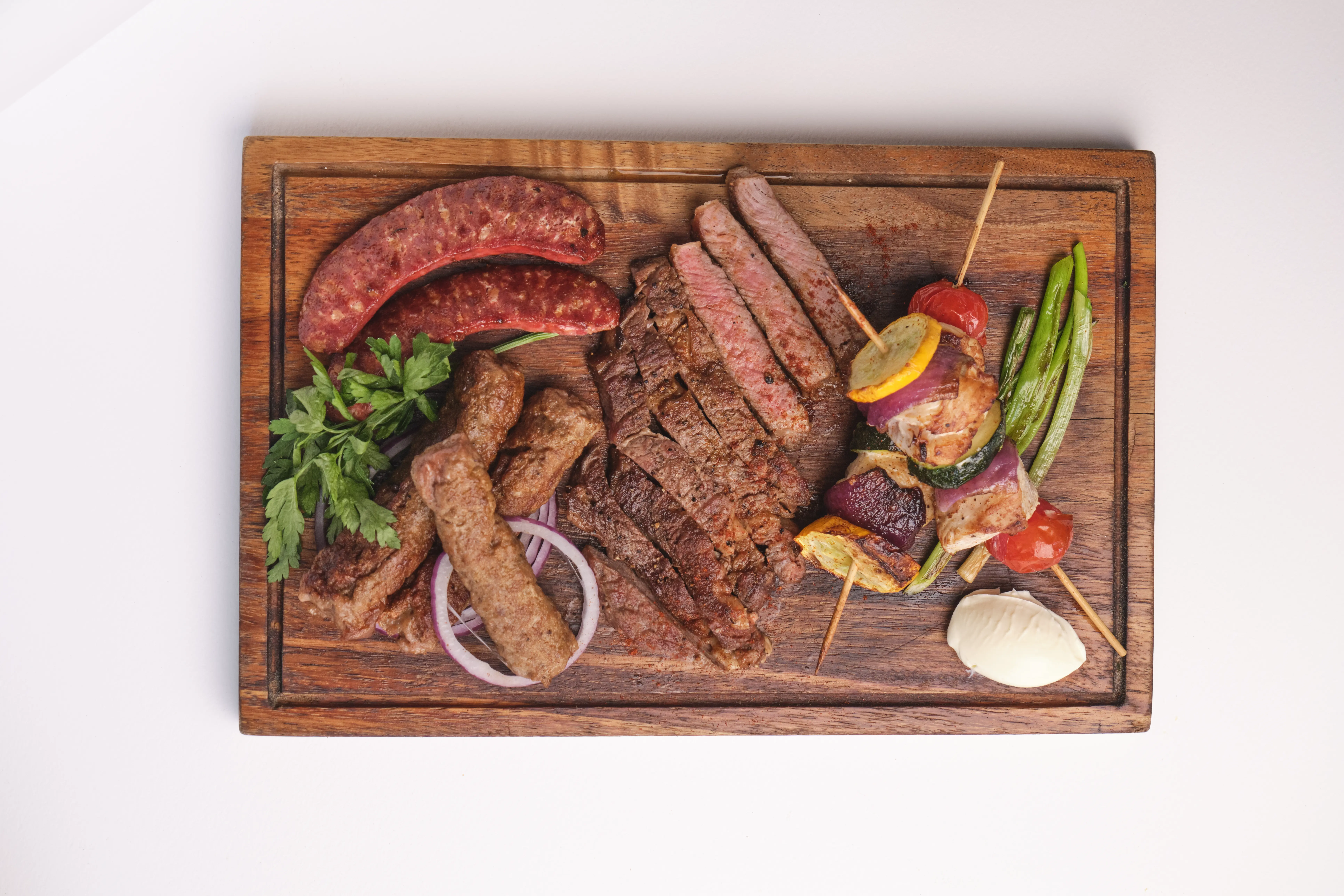 Balkan grill specialties